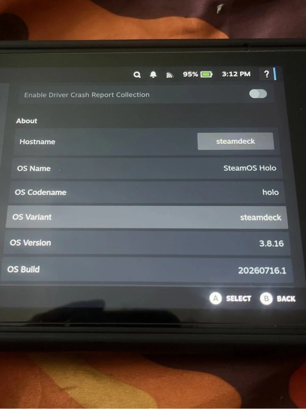 Valve lcd version